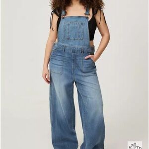 Torrid Blue Denim Overalls